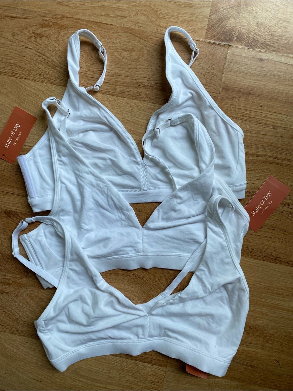 State of Day bralette lot medium NWT